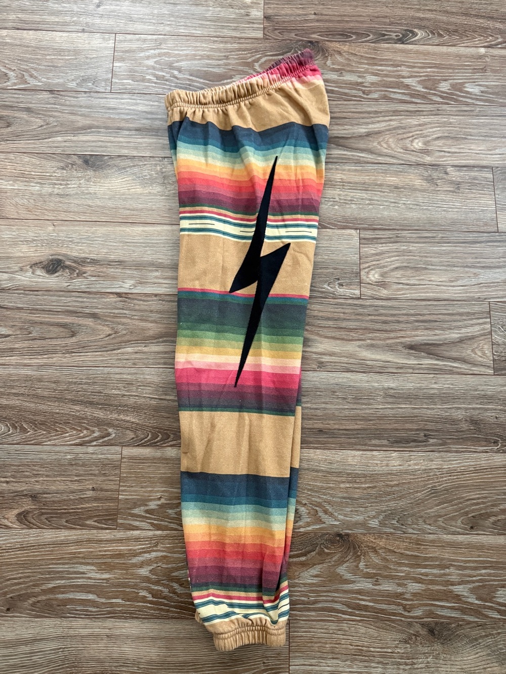 Aviator Nation Ninja hoodie tan / pink sweatshirt w/ matching pants NWT, size S - Picture 6 of 9